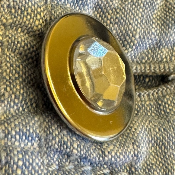 INC International Concepts Linen Pants Size 8 Blue Straight Leg - Picture 13 of 15